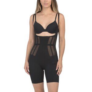 COMMANDO Black Luxe Control Body Shaping Shorts